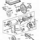 Police 1000 (KZ1000-P6) Starter motor(kz1000-p6 / p7 / p8)