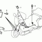 GOLD WING  GL1800 Airbag harness