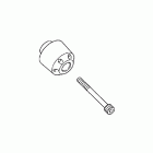GOLD WING  GL1800 Bar ends (chrome)