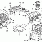 GOLD WING  GL1800 ГОЛОВКА ЦИЛИНДРА