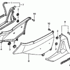 GOLD WING  GL1800 БОКОВАЯ КРЫШКА