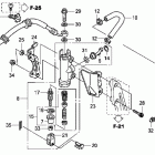 HURRICANE 1000 CBR1000RR Rear brake master cylinder (cbr1000rr)