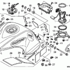 VFR1200F Топлевный бак и насос