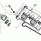 CBR600RA Крышка головки цилиндров