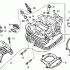 CRF230M ГОЛОВКА ЦИЛИНДРА