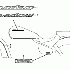 VT750CA Наклейки (a,ac,cm)