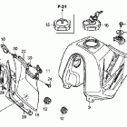 XR650L ТОПЛИВНЫЙ БАК