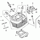 CRF100F ГОЛОВКА ЦИЛИНДРА