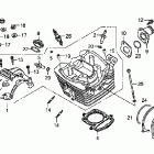 CRF230F Cylinder head cover  @ cylinder head