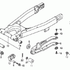 CRF230F Swingarm @ chain case