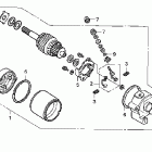 CRF450X ПУСКОВОЙ ЭЛЕКТРОДВИГАТЕЛЬ