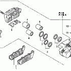 ST1300A Задний тормозной суппорт
