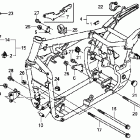 VT750C Рама