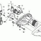VT750C2 Воздухозаборник