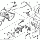 VT750C2 Задний фонарь