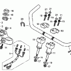 VT750CA Руль