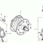 VTX1800F3 Коленвал,поршни