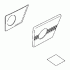 VTX1800N1 Billet swingarm pivot cover set (neo-retro)
