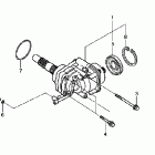 VTX1800N1 Side gear case