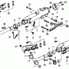 VTX1800N1 Exhaust muffler (vtx1800n)