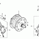 VTX1800N3 Коленвал,поршни