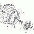 VTX1800N3 Front wheel (vtx1800r / n / t)