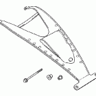 VTX1800T1 Leather tank belt (studded)