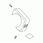 VTX1800T1 Billet driveshaft bolt cover (neo-retro)