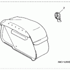 VTX1800T1 Right saddlebag