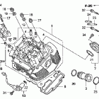 VTX1800T1 Передняя головка цилиндров