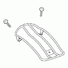 VTX1800T3 Chrome rear carrier solo rider