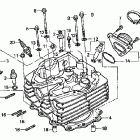 XR650L ГОЛОВКА ЦИЛИНДРА