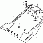 CB250 БОКОВАЯ КРЫШКА