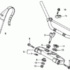 CRF450R Handlebar @ top bridge (crf450r'04-'07)