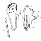 CRF80F Цепь ГРМ