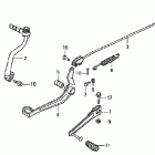 CRF80F Педали