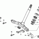 CRF80F Траверса нижняя