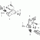 CRF80F Подножки