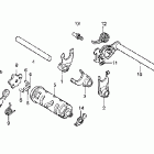 CRF80F Вилка переключения передач