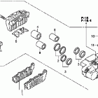 ST1300A Задний тормозной суппорт