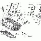 VT600C Задняя головка цилиндров