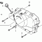VT600C Крышка картера правая