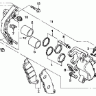 VT600C Передний тормозной суппорт