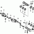 VT600C Подножки