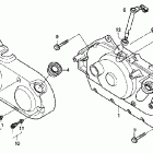 VT750C Крышка картера правая