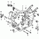 VT750DCA Рама