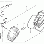 VTX1300C Задний фонарь