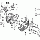 VTX1300R Крышка головки цилинра передняя