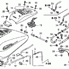 VTX1800C1 Топливный бак