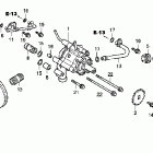 VTX1800F1 Масляный насос и фильтр